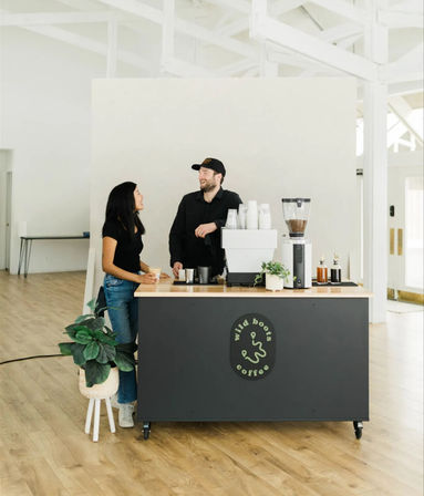 Mobile Coffee Cart: Private Barista + Unlimited Espresso Drinks for Your Event image 1