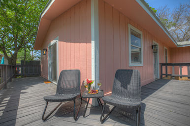 The Pink Haus: Luxe 3BR Retreat 1 Mile from Main Street with Firepit & Cozy Design image 58
