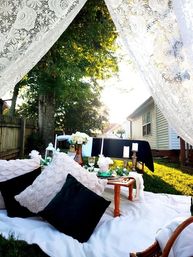 Luxury Picnic Party with Insta-Worthy Decorations, Balloon Garland and Tipee Tent image 8