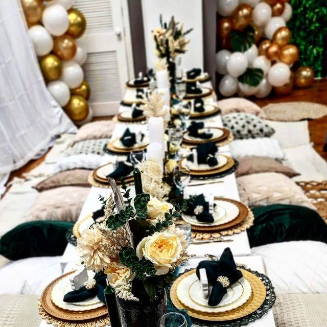 Luxury Picnic Party with Insta-Worthy Decorations, Balloon Garland and Tipee Tent image 3