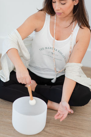 Malas, Mimosas & Manifesting: Mala Necklace Making Class & Guided Meditation image 1