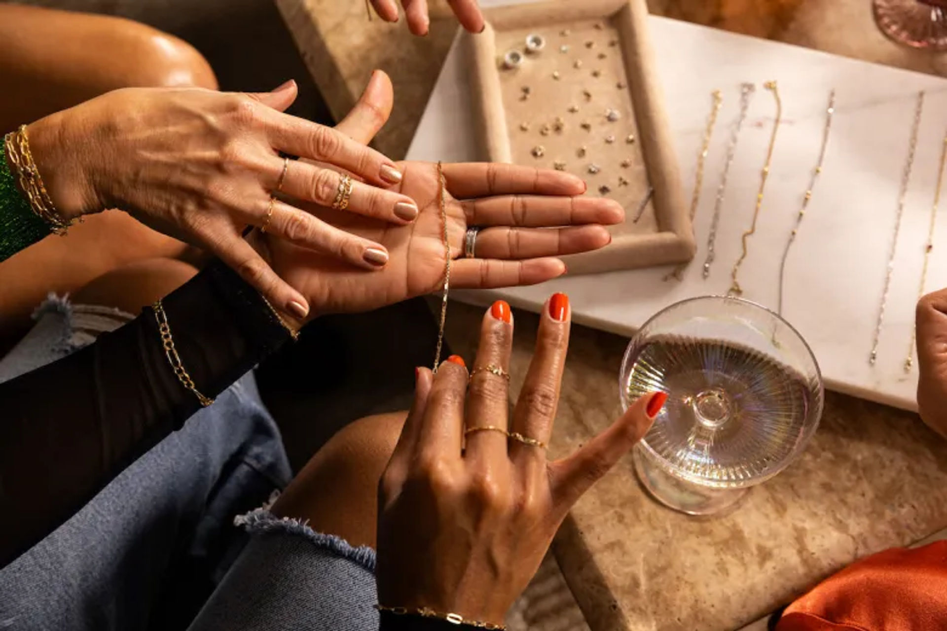 The Luxe Party Experience: Permanent Jewelry, Charm Bracelets & Tooth Gems image 1