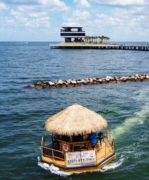 Public or Private St. Pete Pier Tiki Cruise (BYOB) image 11