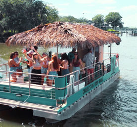 Tiki Boat Party Experience: BYOB Sunset Booze Cruise image 7