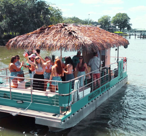 Tiki Boat Party Experience: BYOB Sunset Booze Cruise image 7