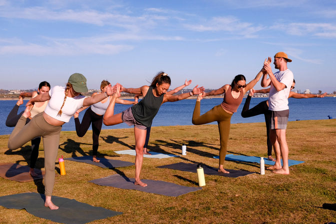 Beach, Park, or Indoor Group Yoga Session at You Chosen Location image 7