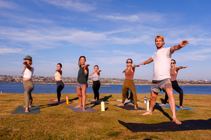 Beach, Park, or Indoor Group Yoga Session at You Chosen Location image 8