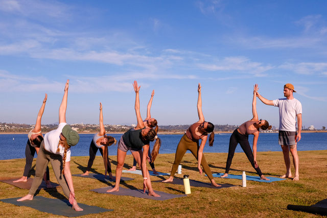 Beach, Park, or Indoor Group Yoga Session at You Chosen Location image 5