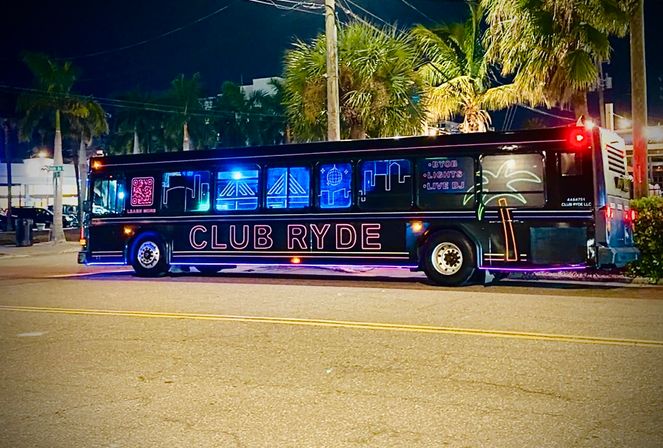 CLUB RYDE: Largest Party Bus with LIVE DJ, Full Dance Floor + VIP Section image 1