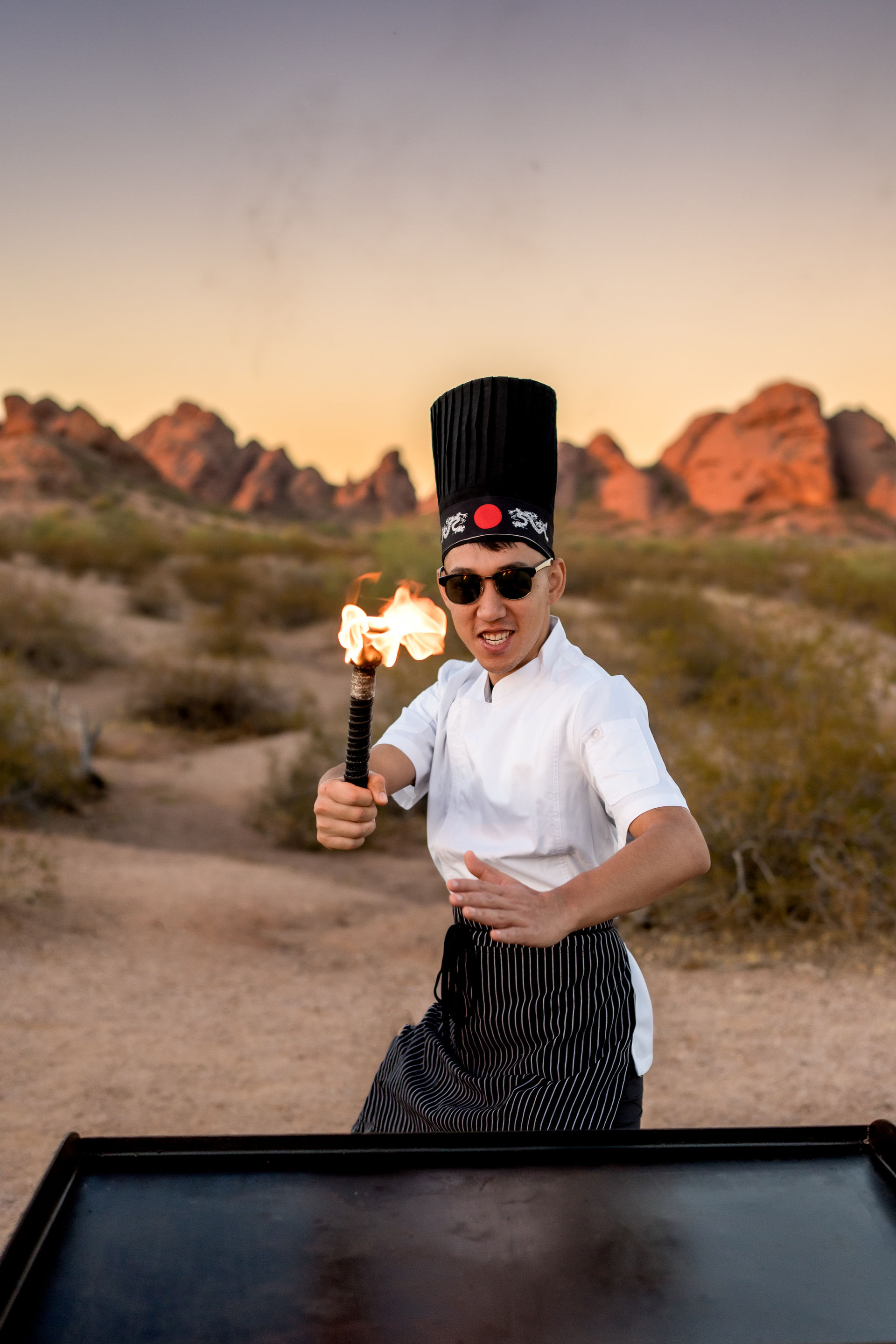 Private Hibachi Chef Dining & Fire Show Experience with Unlimited Sake at Your Own Home image 2