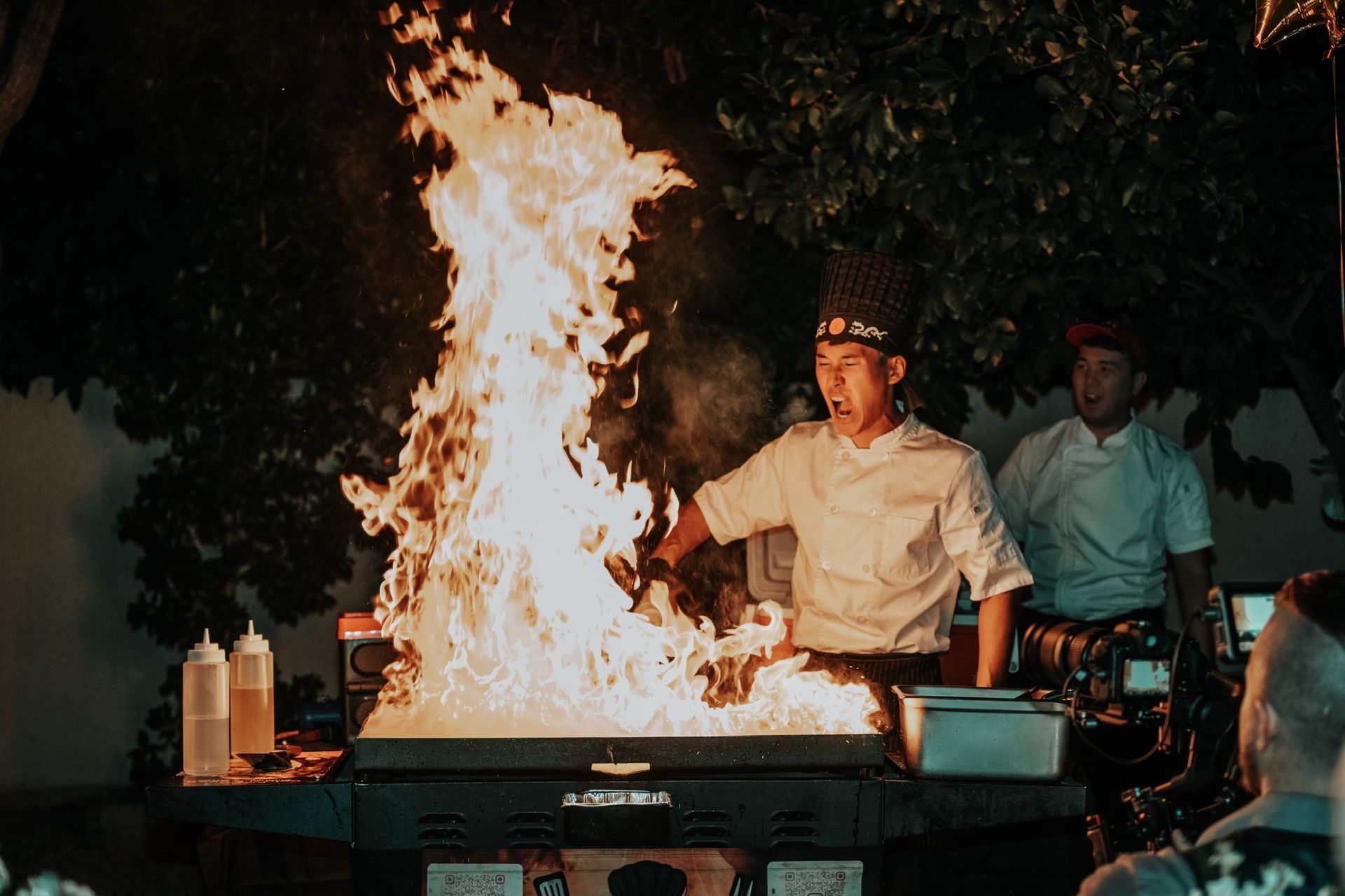 Private Hibachi Chef Dining & Fire Show Experience with Unlimited Sake at Your Own Home image 6