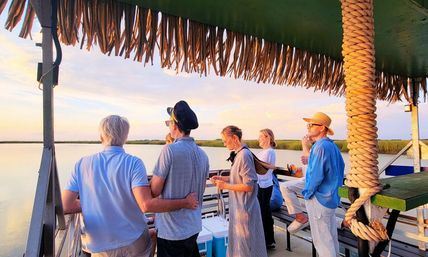 Sunset on Tybee Island’s Only Tiki Boat Cruise! image 6
