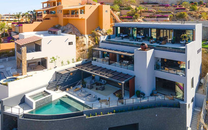 Luxury Cabo Villa: 8BR Lucia Noir for Up to 24 Guests image 1