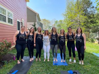 Private Yoga Class with Custom Playlists, Mimosa Add-Ons, and Cold Lavender Eye Towels image 11