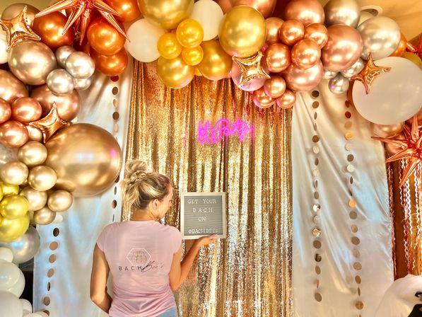 Insta-Worthy Bachelorette Party Decor with Optional Personalized Tumblers, Beach Towels & More image 8