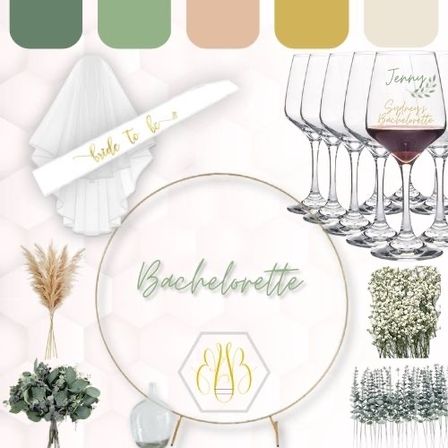 Insta-Worthy Bachelorette Party Decor with Optional Personalized Tumblers, Beach Towels & More image 16