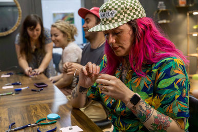 Gemstone Sun Catcher Workshop with Meditation image 4