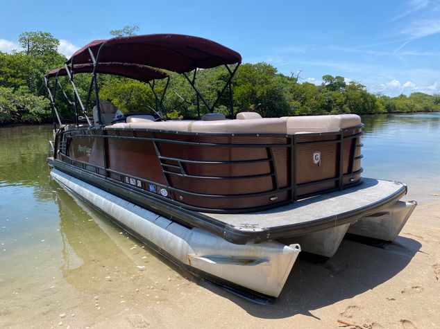 Thumbnail image for BYOB Aqua Patio Luxury Pontoon Sandbar Party Boat