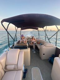 BYOB Aqua Patio Luxury Pontoon Sandbar Party Boat image 3