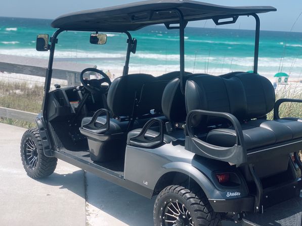 Elite Carts: Street Legal Golf Cart Rental, Decor & Favors Included image 5