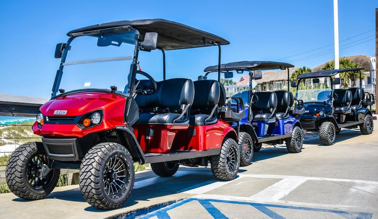 Elite Carts: Street Legal Golf Cart Rental, Decor & Favors Included image 4