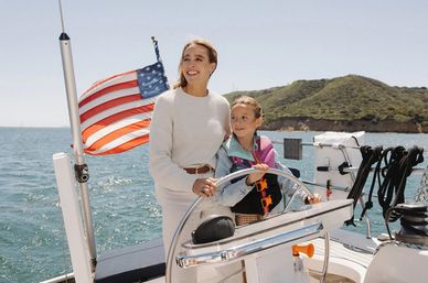 2-Hour Morning Cruise in San Diego Bay on a Spacious Catalina 400 Sailboat image 3