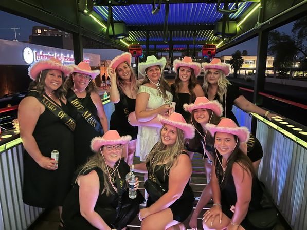 The Scottsdale Tractor BYOB Private Party Wagon Venue on Scottsdale's Wildest Parties image 6
