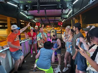 The Scottsdale Tractor BYOB Private Party Wagon Venue on Scottsdale's Wildest Parties image 2