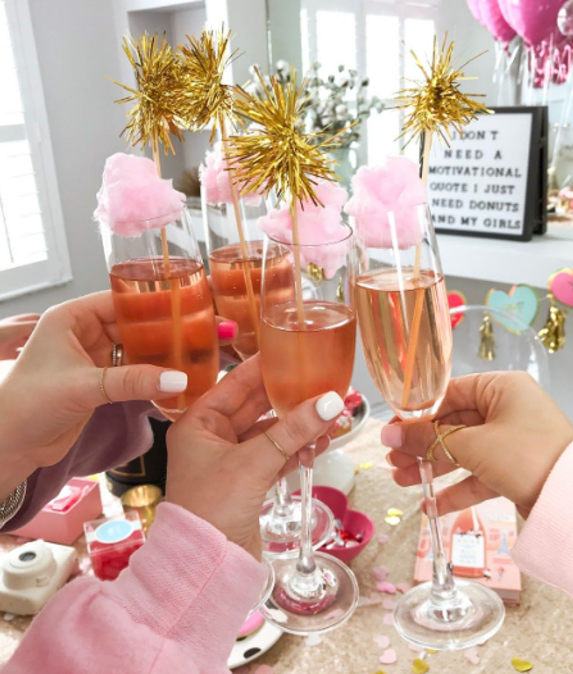 Mimosa Bar 10-Piece Kit - Gold Glitter