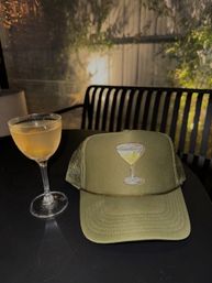 Paint & Sip: Paint Your Fav Cocktail on a Trucker Hat image 9
