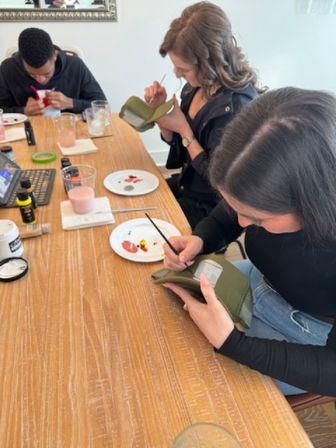 Paint & Sip: Paint Your Fav Cocktail on a Trucker Hat image 7
