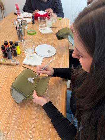Paint & Sip: Paint Your Fav Cocktail on a Trucker Hat image 3