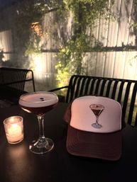 Paint & Sip: Paint Your Fav Cocktail on a Trucker Hat image 2