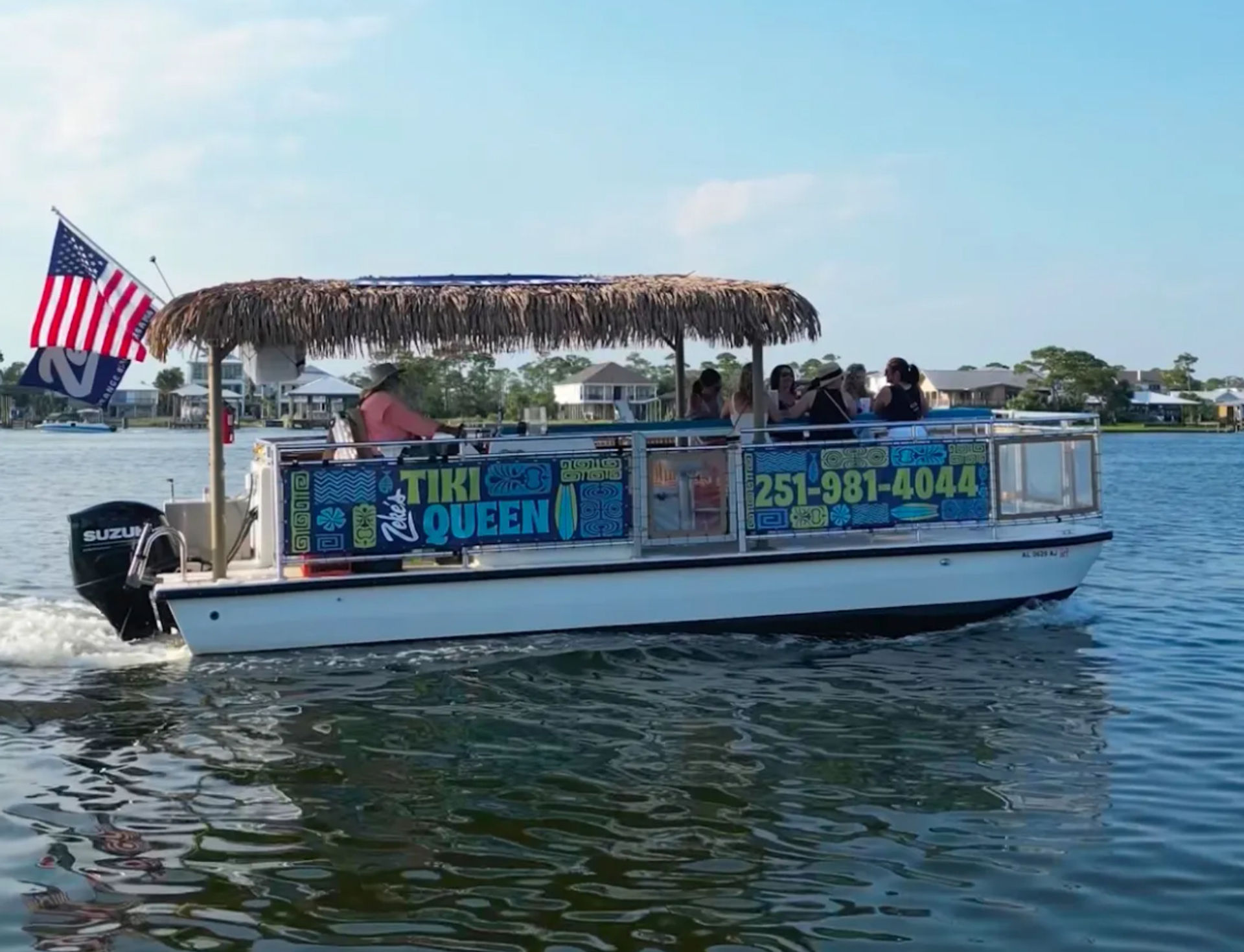 Private Party Boat Charter: Zeke's Tiki Queen image 1