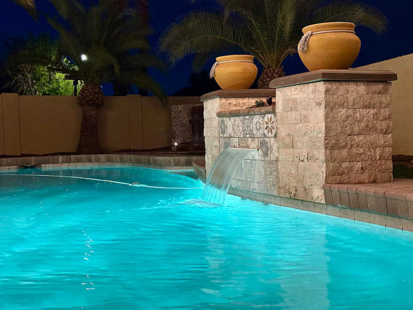 Palm Tree Retreat: Luxe Pool, Spa & Glam Room image 22