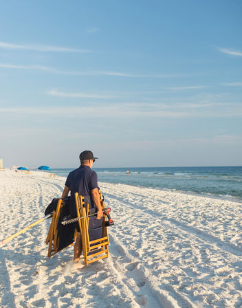 Laid-Back Luxury: 30A Beach Chair & Umbrella Setups image 3