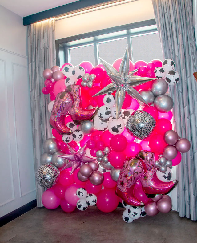 Queens of Extra Party Decoration Setup: Balloon Walls, Decor Setup, and Bounce Houses from Boro Babe Events image 3