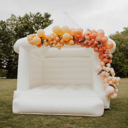 Queens of Extra Party Decoration Setup: Balloon Walls, Decor Setup, and Bounce Houses from Boro Babe Events image 6