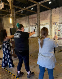 Swing & Sip: Unleash Your Inner Lumberjack at Axe Throwing Party image 6