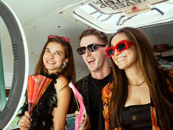 Minnie Moon Photobooth Bus: A Fresh & Fun Event Space on Wheels image 3