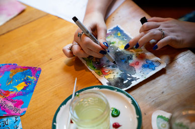 Craft Café: A BYOB Candlelit Art Night with Restaurant Style Crafting image 6