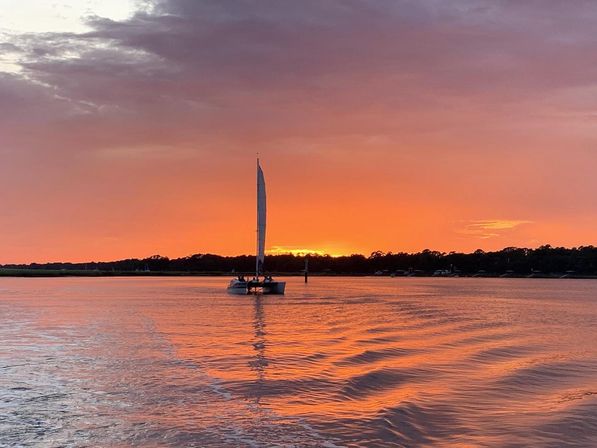 Dolphin Sail with Salt Marsh Sailing image 6