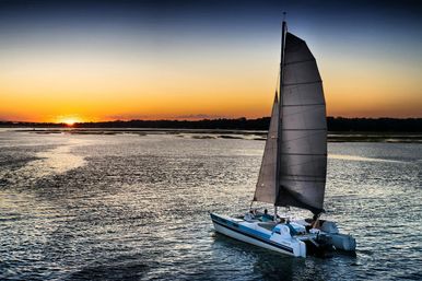 Dolphin Sail with Salt Marsh Sailing image 1
