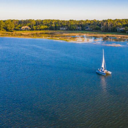 Dolphin Sail with Salt Marsh Sailing image 8