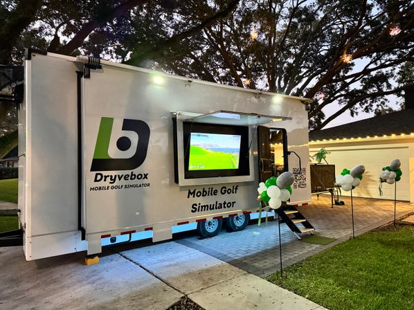 Book a Mobile Golf Simulator for the Ultimate Party Experience – Perfect for Group Celebrations! image 2