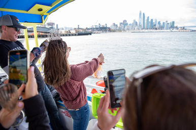 Explore San Francisco on a Pedal-Powered Party Pontoon Boat image 3