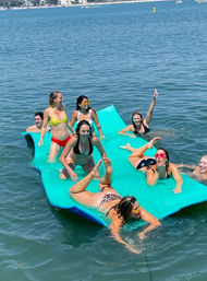 Double-Decker Party Pontoon with Captain: Sip, Jump, Slide & Dance image 4