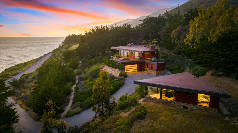 Wander Big Sur Coast: Luxury Oceanfront Escape in San Simeon, 5-Bedroom Retreat image 8