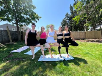 Namaste then Rosè BYOB Yoga Party with Aromatherapy, Complimentary Rosé & Yoga Mat image 28