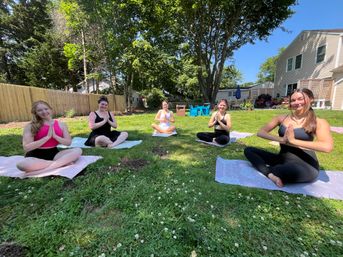 Namaste then Rosè BYOB Yoga Party with Aromatherapy, Complimentary Rosé & Yoga Mat image 23